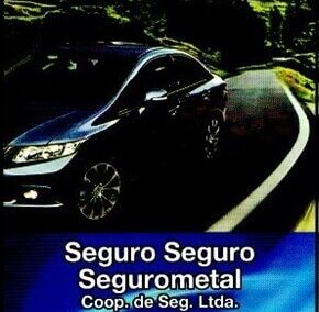 Folleto Seguro Automotor de Segurometal Cooperativa de Seguros Limitada.