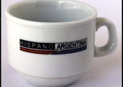 Pocillo de café de La Hispano Argentina Compañia de Seguros S. A. 