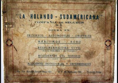 Botiquín de Primeros Auxilios de La Holando Sudamericana Compañía de Seguros S. A.