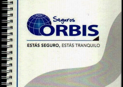 Block Anotador Anillado de Orbis Compañía Argentina de Seguros S. A.