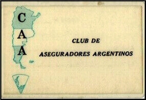 Carnet de Secio del Club de Aseguradores Argentinos.