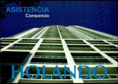 Folleto «Asistencia Consorcio» de La Holando Sudamericana Compañía de Seguros S. A.