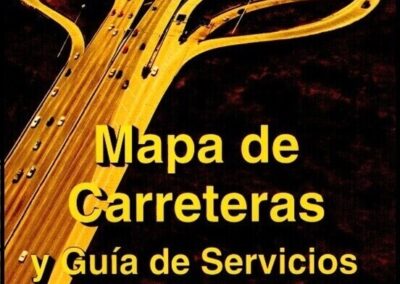 Mapa de Carreteras y Guía de Servicios. Año 1993. Mapfre. (España).