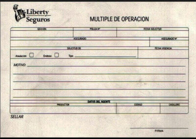 Múltiple de Operación. Liberty Seguros Argentina S. A.