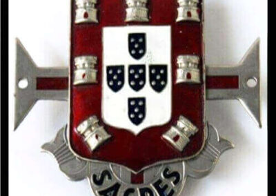 Insignia de Companhia de Seguros Sagres S. A. Portugal.