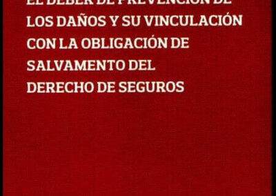 El Deber de Prevención de los Daños y su Vinculación con la Obligación de Salvamento del Derecho de Seguros. Gustavo Bosco. Febrero de 2020.