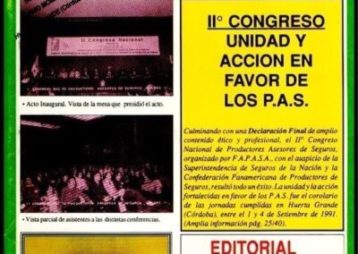 Seguros. Año XXVII – Nº 200 – Agosto de 1991. AAPAS – Asociación Argentina de Productores Asesores de Seguros.