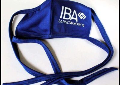 Barbijos de IBA Latinoamericana.