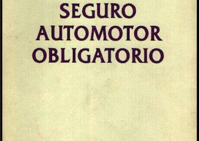 Seguro Automotor Obligatorio. Rubén S. Stiglitz y Gabriel A. Stiglitz. 19 de Abril de 1993.