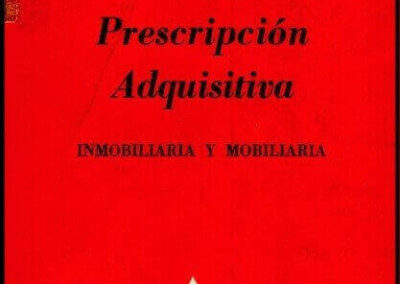 Prescripción Adquisitiva. Inmobiliaria y Mobiliaria. Marta N. Marcolin de Andorno. 06 de Junio de 1974.