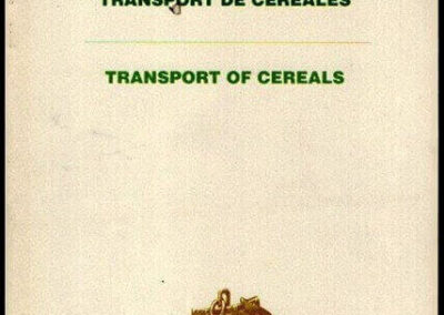 Transport de Céréales. Año 1993. Syndicat Français de L’Assurance Maritime et Transports. Francia.