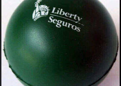 Pelota antiestres de Liberty Seguros Argentina S. A.