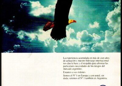 Publiciad en la Revista Panorama. Año 1 – Nº 3. Julio de 1992. Allianz Argentina Compañía de Seguros S. A.