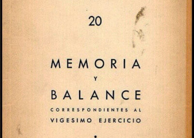 Memoria y Balance. Correspondientes al 20º Ejercicio. Año 1968. Argos Compañía Argentina de Seguros Generales S. A.