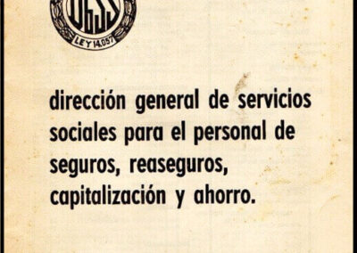 Boletín Informativo. Año 2 – Nº 2. Ene – Feb 1968. Dirección General de Servicios Sociales para el Personal de Seguros, Reaseguros, Capitalización y Ahorro.