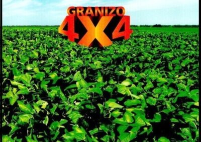 Folleto de Agro «Granizo 4 x 4» de La Segunda Cooperativa Limitada de Seguros Generales.