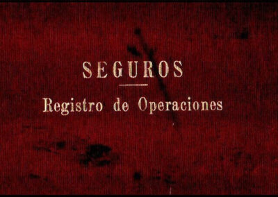 Libros Registro de Operaciones de Seguros y Registro de Ingresos y Egresos. Productora Asesora: Josefina Margarita Bruzzese de Hazaki. 22 de Marzo de 1985. Superintendencia de Seguros de la Nación.