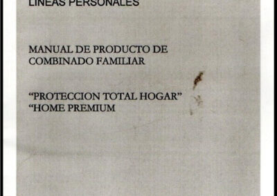 Manual de Producto de Combinado Familiar. 01 de Junio de 2009. La Meridional Compañía Argentina de Seguros S. A.