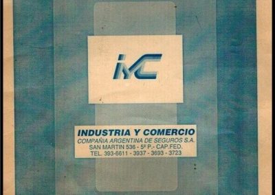 Carpeta Presentación Institucional de Industria y Comercio Compañía Argentina de Seguros S. A.